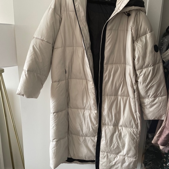 tala Jackets & Blazers - Tala glacier long puffer jacket